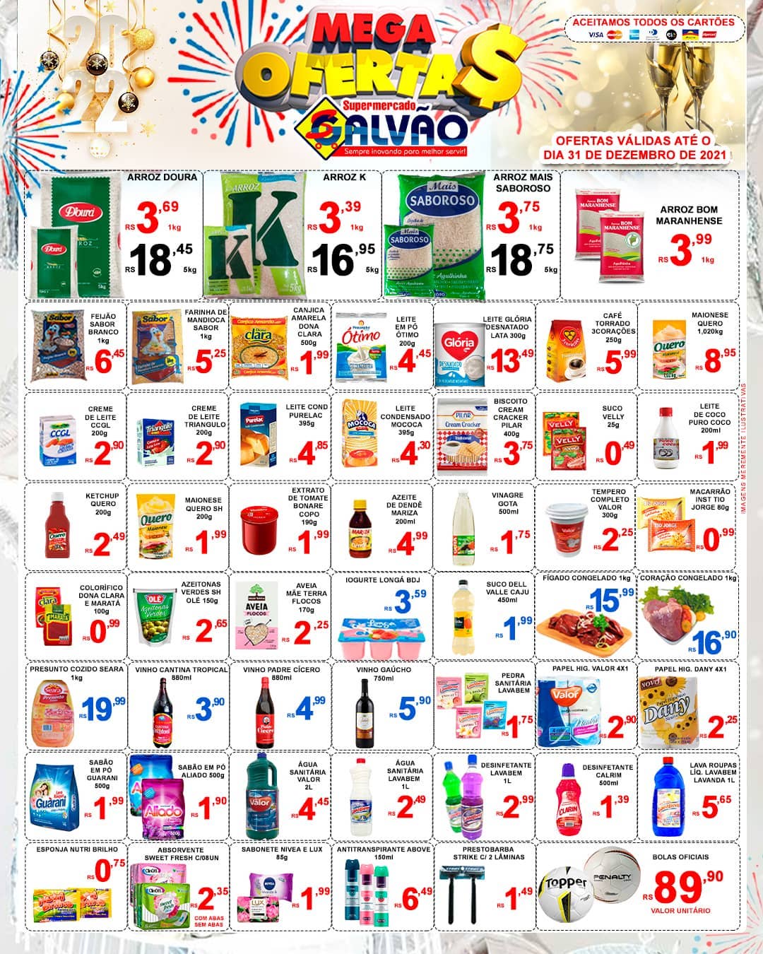 Mega ofertas em vários produtos