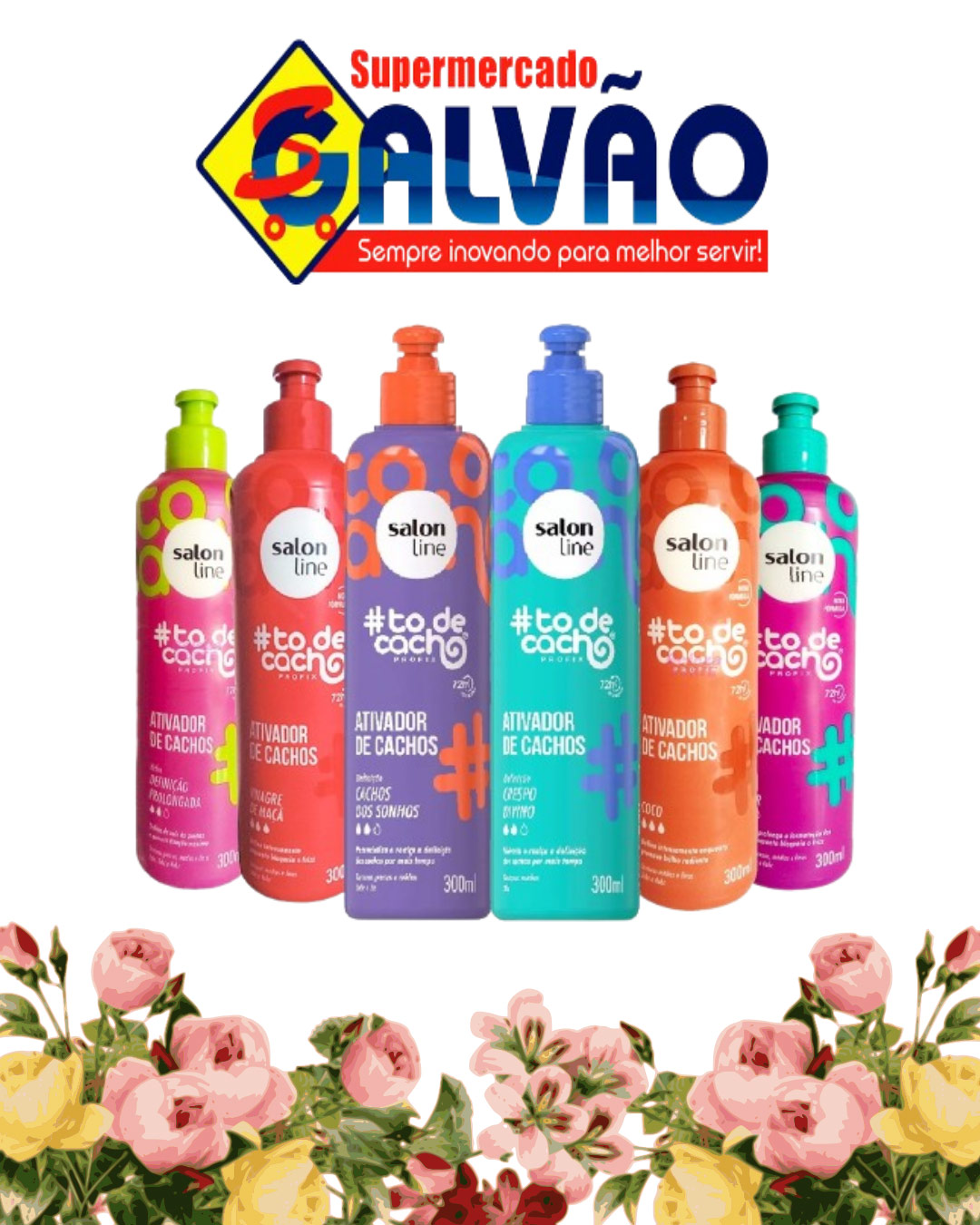 Ativador de cachos da marca Salon Line